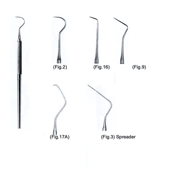 Sonda dentara, diverse modele