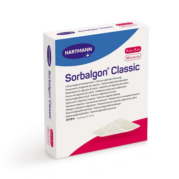 Pansament SORBALGON 5 x 5 cm | Alexa Medical